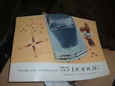 1955 DODGE SALES BROCHURE