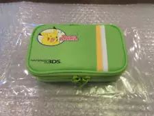 Used Original Pokemon Nintendo 3DS Game Pouch Green Not For Sale From Japan