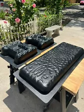 Noble Concrete Bench Mold Set. Professional durable concrete molds!