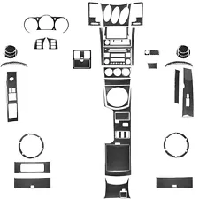 62Pcs Real Carbon Fiber Full Kits Interior Cover Trim For Nissan 350Z 2003-2009