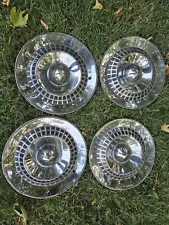 1959 59' Dodge Lancer Coronet May Fair Royal Kingsway Challenger Hubcaps 15" SET