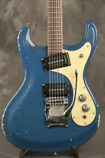 original 1966 Mosrite Ventures model Mark I rare BLUE