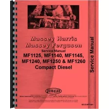 Massey Ferguson 1125 1140 1240 1250 1260 Tractor Service Manual (MH-S-MF1240+)