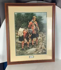 Robert Griffing "One of Their Own" Art Picture Signed 502/950 w/COA 28"x 23"