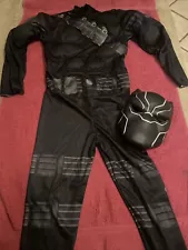 Avengers Marvel Black Panther Child Halloween Costume Size Medium (8-10)