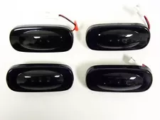 FITS VMS 03-09 DODGE RAM 3500 LED SIDE FENDER DUALLY BED MARKER LIGHTS SMOKE