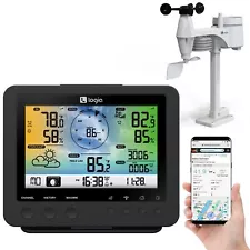 Logia 5-in-1 Wi-fi Weather Station W/Temp, Humidity, Wind Speed, Rain & More