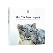 Apple X Snow Leopard 10.6.3 (Retail (License Only)) (1 User/s) - Full Version...