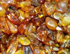 On sale! BALTIC amber nugget beads mix bag Weight of 50 carats 45-55 pcs