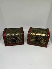 ð¥ (2) Pattern Small Wooden Treasure Chest ð¥