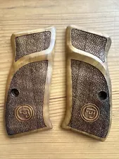 CZ75 Turkish Walnut Wood Grip for CZ75B Compact