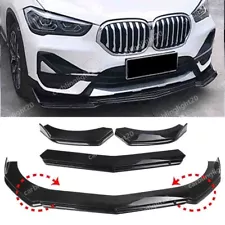 For BMW X1 X3 X4 X5 X6 Gloss Black Front Bumper Lip Splitter Body Lower Spoiler (For: BMW X5)