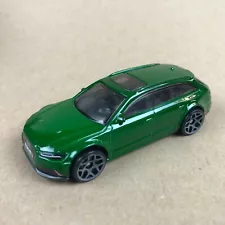 Hot Wheels 17 Audi RS 6 Avant Green Wagons 1/5 187/250 1:64 Diecast Car Loose