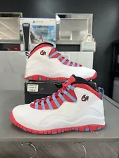 Size 9.5 Nike Air Jordan 10 Chicago 310805-114 OG X Bred