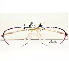 Silhouette Eyeglasses Frame 1911 20 6063 55-14-135 without case VTG