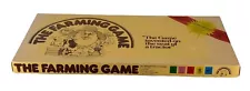 Vintage THE FARMING GAME 1979 Board Game Educational Farmer Complete Free Ship