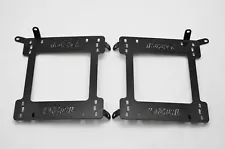 1320 performance Steel seat brackets for 88-89 crx si & 90-91 CRX bracket rail (For: 1988 CRX)