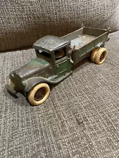 Vintage Arcade International IH Toy Dump Truck Cast Iron 11”