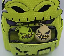 Brown Oogie Boogie Silicone Pipe Nightmare Before Christmas, 9 Hole Glass Bowl 