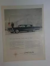 Magazine Ad* - 1958 - Lincoln Coupe