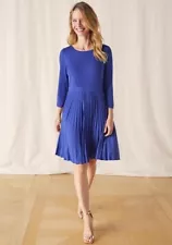 NEW Matilda Jane Heart to Heart Home For The Holidays Pleated Dress Size Large