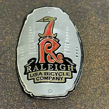 Raleigh USA Bicycle Company Head Badge