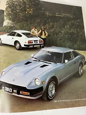 1980 Datsun 38pg Brochure 280-ZX 210 310 510 200SX 810 Pickup Nice Original 80