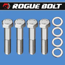 SBC BBC LONG WATER PUMP BOLTS HEX STAINLESS SMALL BIG BLOCK CHEVY 350 396 454