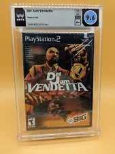 Def Jam Vendetta (Sony PlayStation 2, 2003) factory sealed, WATA 9.6 A+ MINT