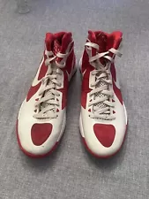 NIKE ZOOM Hyperdunk Athletic shoes for Men size 11, Red & White color.