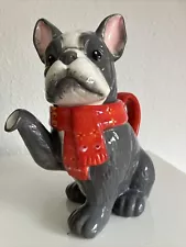 Boston terrier teapot