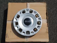 FIAT 500 2012- 2018 OEM 15" Hubcap / Wheel Cover 68078420AC USED