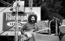 JERRY GARCIA 1971 GAELIC PARK NYC 8.5 X 11 DIGITAL PRINT FROM ORIGINAL 35mm NEG