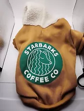 “Starbarks Coffee” Funny Dog Costume Medium