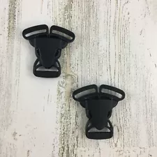 Set of 2 Baby Jogger City Select Double Stroller Replacement Plastic Buckles Lot