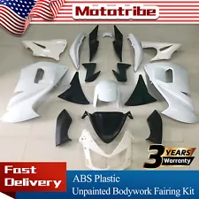 For Kawasaki Ninja 650R 2006 2007 2008 EX650 Unpainted Raw Fairing Kit Bodywork (For: 2008 Ninja 650R)