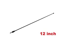 12" Black Stainless Antenna Mast Power Radio for CHEVY CITY EXPRESS 2015-2018 (For: 2015 Chevrolet City Express)