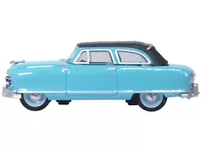 1950 Nash Rambler Custom Landau Convertible (Closed) Strato Blue with Black Top