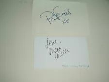 MATILDA film 2 x AUTOGRAPHS PAM FERRIS & MARA WILSON