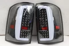 BLK 3D Sequential Signal 14-18 Silverado 1500 15-19 2500/3500HD LED TailLights (For: 2016 GMC)