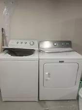 maytag washer dryer set used pre owned