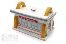 2000 "McDonald's" Ceramic/Porcelain Collectible Cookie Jar (12x8x8), by Enesco