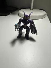 HALO MEGA BLOKS CONSTRUX COVENANT HUNTER PURPLE FIGURE - COMPLETE