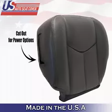 2003 TO 2006 Chevy Silverado Driver Bottom Leather seat cover with power seat (For: More than one vehicle)