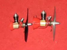 READ 2 VINTAGE COX TEE DEE 010 CONTEST GLOW MODEL AIRPLANE ENGINES