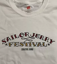 Sailor Jerry Festival - Large Size T-shirt (S, M, L Available)