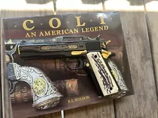 Colt 1911 Faux Stag bark 45 38 super government commander grips series gold cup