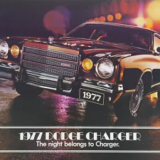 1977 Dodge Charger Dealer Sales Brochure Special Edition Daytona Print Ad