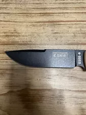 Esee 6 Tactical (Double Edge) Combat Fixed Blade Knife with G-10 Handle Scales