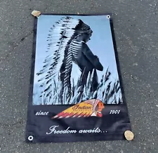 Indian Motorcycles poster banner sign